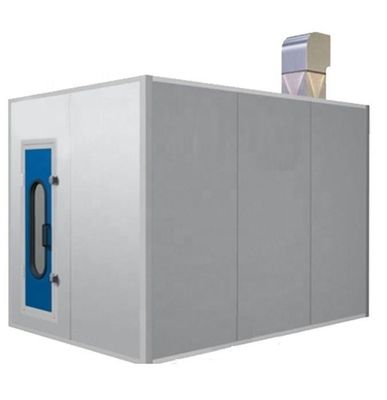 Industrial Pneumatic Sandblasting Room with Automatic Recovery Enclosed Abrasive Blasting Chamber