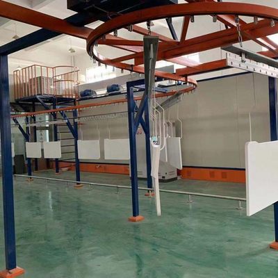 Linha de revestimento de transporte aéreo sob medida Linha de pintura de transporte para itens grandes e volumosos