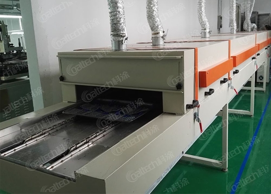 Aumentar a produção com a linha automática de pintura por pulverização de alta eficiência