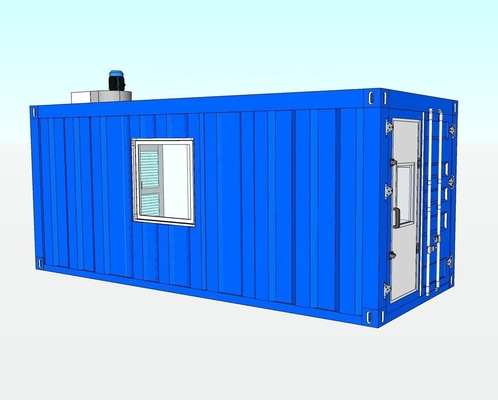 Cabine de pulverização de garagem com entrada de ar e filtro de escape