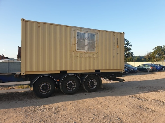 Container elétrico móvel personalizável Spray Booth Container Paint Booth para manutenção flexível