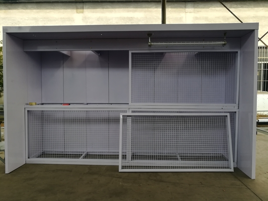 Filtro de água industrial para cabines de pulverização com sistema de filtragem de alta capacidade