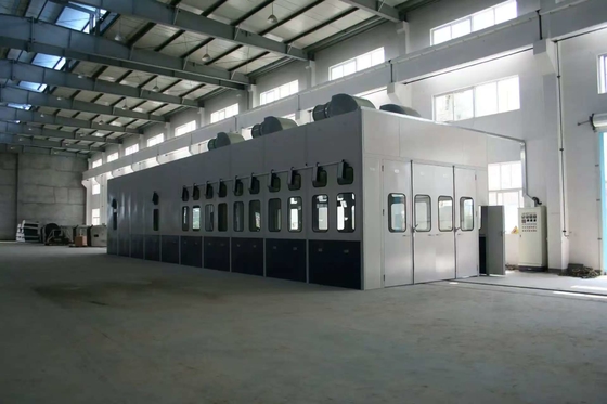 Cabines profissionais de pulverização de automóveis para pintura e cozimento de automóveis 30kW aquecimento elétrico Garantia de 3 anos