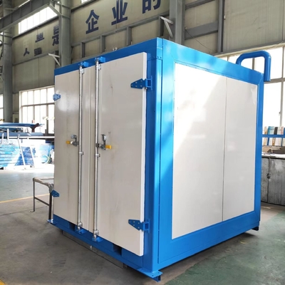 Instalação de Cura Personalizada de Alta Temperatura com Forno de Cozimento a Gás Natural para Cabine de Pintura Industrial