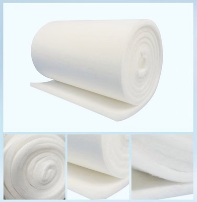Filtro de algodão de fibra de vidro fiável adequado para salas de pintura a vapor de alta exposição