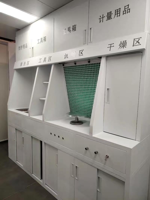 Oficina de pintura automotiva fabricada na China para sala de mistura de tinta/armazenamento