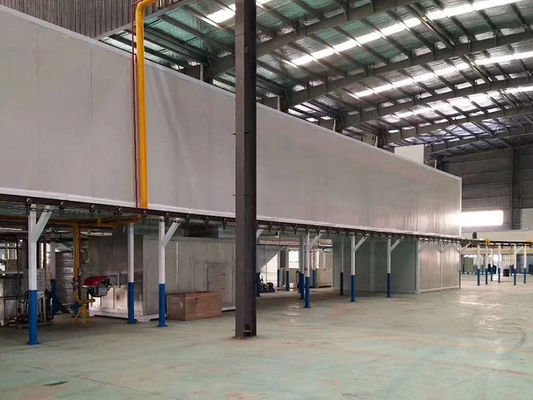 Linha de revestimento de trilhos de piso de alto desempenho, amplamente utilizada em vários produtos