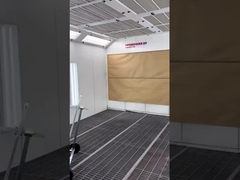 Trabalhos de pintura impecáveis com cabines avançados de pintura a vapor