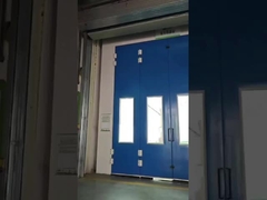 Sistema de aquecimento de cor opcional Container Spray Booth Industrial Custom Paint Booth