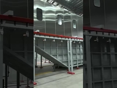 Linha de acabamento automática Linhas de pintura de revestimento em pó Linhas de pintura de rolos de precisão Linha de pintura de spray de revestimento claro