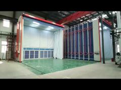 Cabine de Pintura Móvel Telescópica de Alta Eficiência Industrial CoatTech, Tenda Retrátil