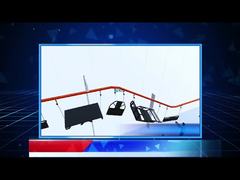 Acessórios automotivos câmara de secagem a alta temperatura cura de poliuretano forno de aquecimento industrial