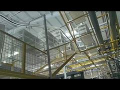 Linha de revestimento de trilhos de piso de alto desempenho para produtos diversos