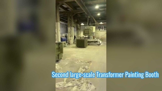 Cabine de pintura de inundação de transformador Projeto 2 da Arábia Saudita